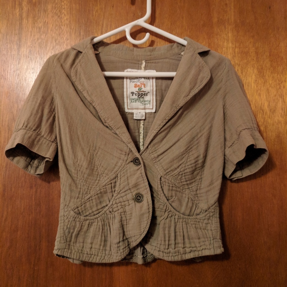 Adorable Short-Sleeve Button-Up